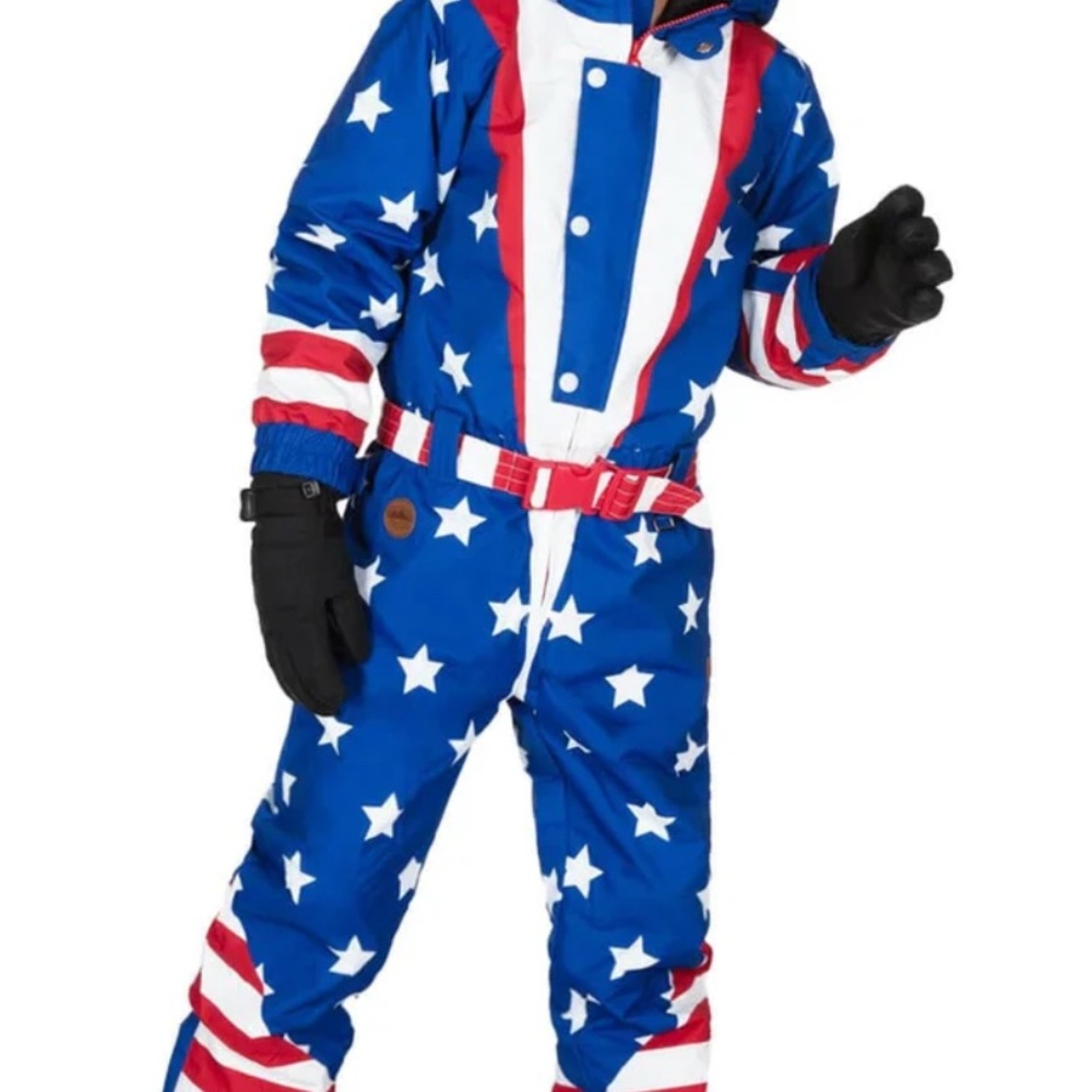 Tipsy Elves kids Americana snowsuit